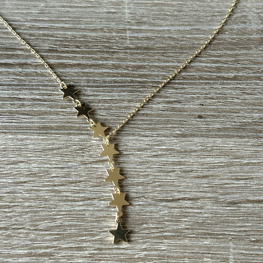 Star y shape necklace N735 - Picture 3 of 4